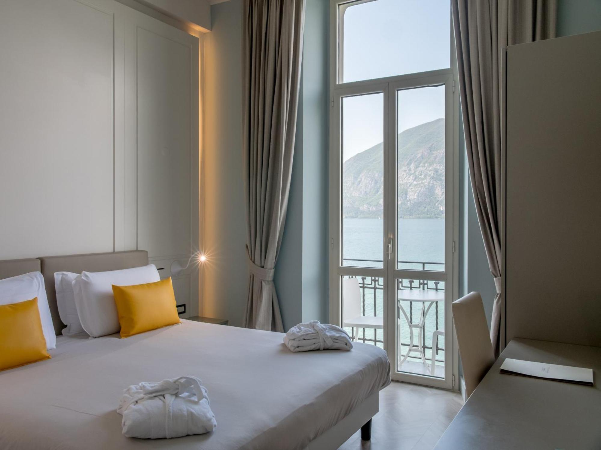 Araba Fenice Hotel Iseo Bagian luar foto